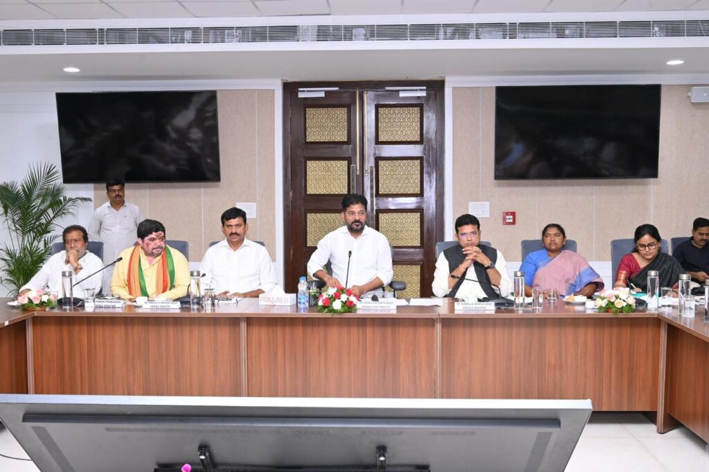 cm revanth reddy meeting on ganesh mandapalu