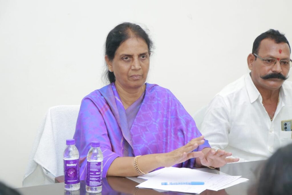 mla sabitha indra reddy meeting with mandal officers 2