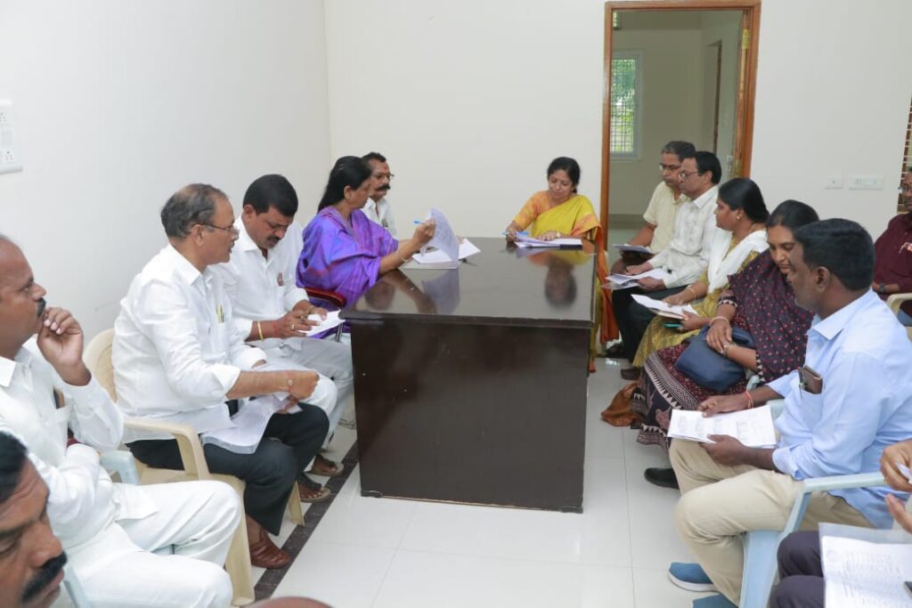 mla sabitha indra reddy meeting with mandal officers 3