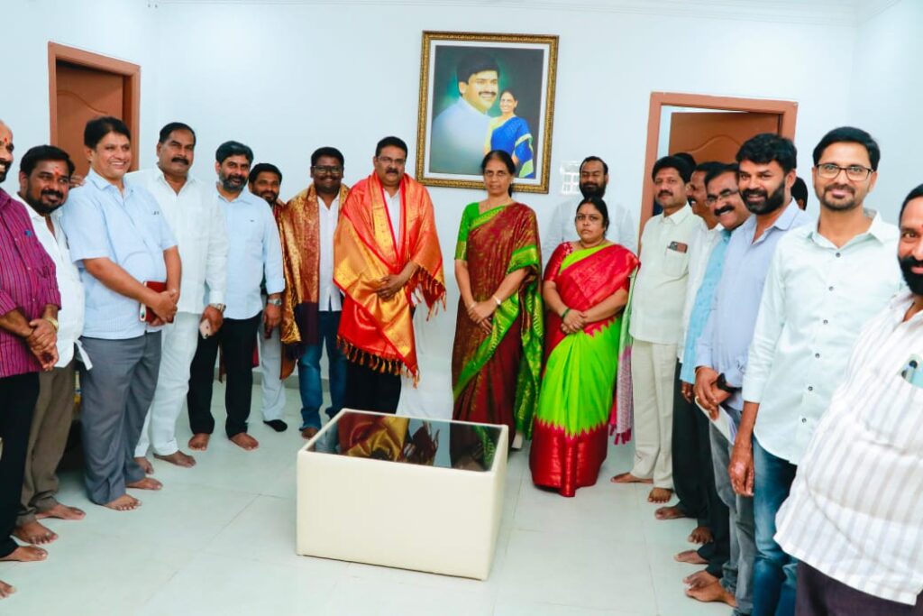 maheshwaram mla sabitha indra reddy facilitates municipal works 1