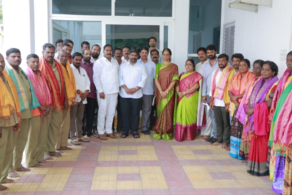 maheshwaram mla sabitha indra reddy facilitates municipal works 5