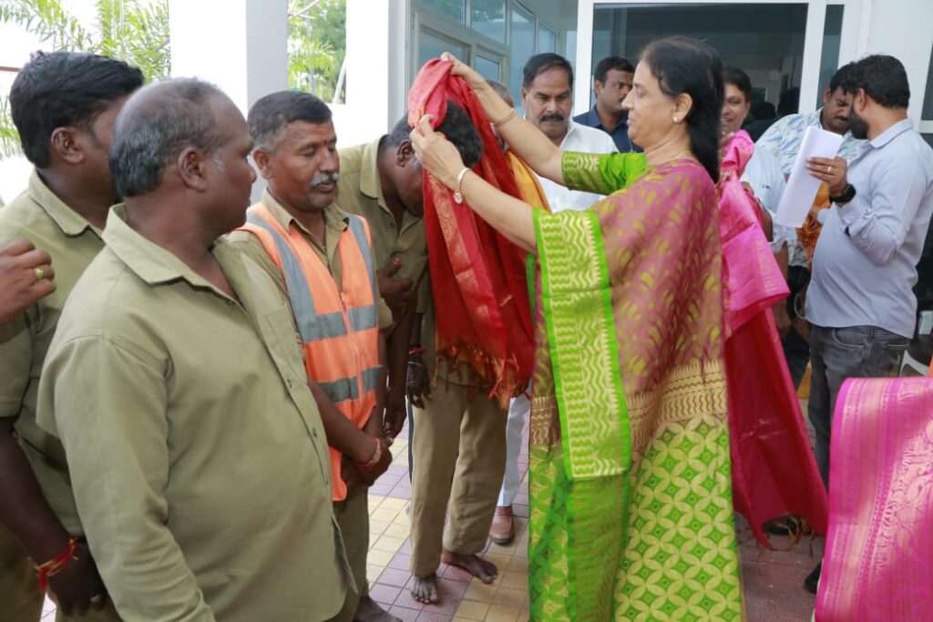 maheshwaram mla sabitha indra reddy facilitates municipal works 6