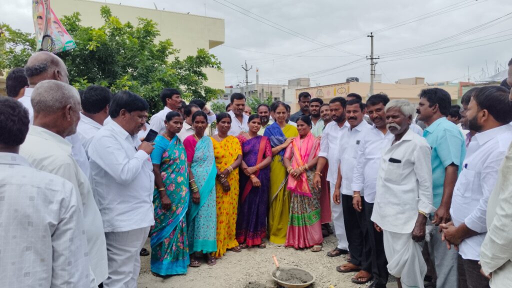 mla sabita indra reddy cc road 2