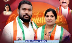 BIG News: మున్సిపాలిటీల వారిగా ప్రమాణస్వీకారం చేసిన చైర్మన్, వైస్ చైర్మన్ ల లిస్ట్ ఇదే.. 4 Thangallapalli SreeVani Ravi Kumar Chair Person