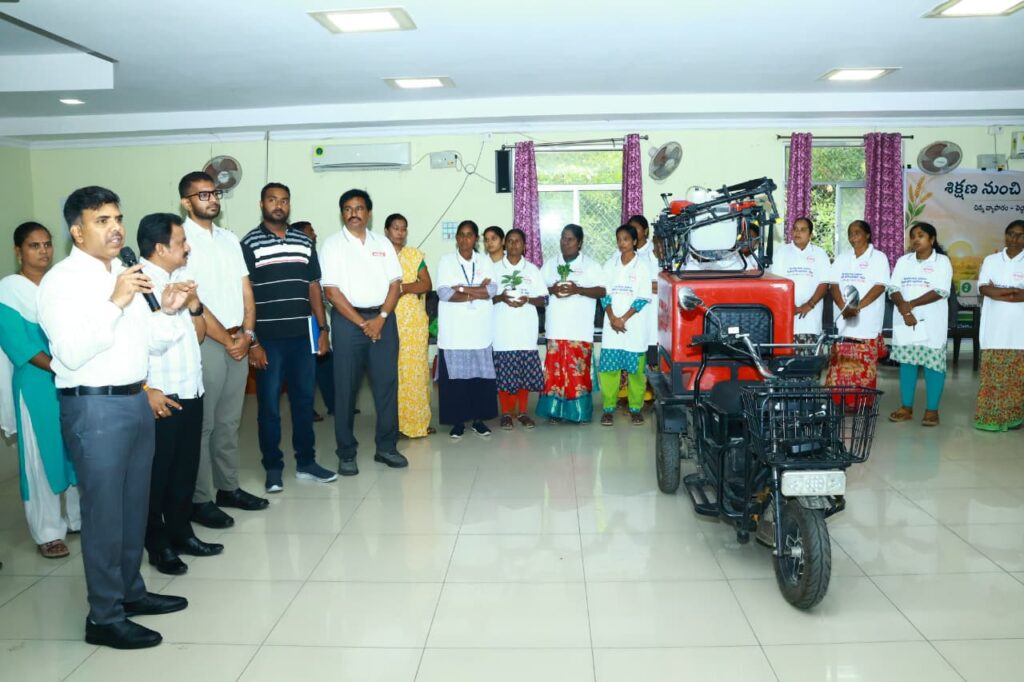 Collector B Chandrashekhar Drone Training Nilagiri Women Farmers